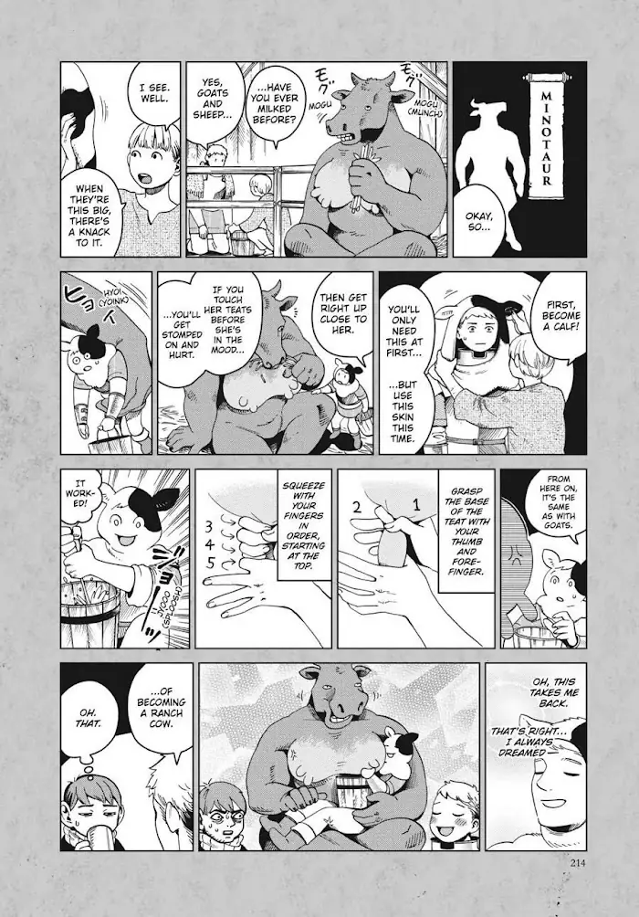 Delicious in Dungeon Chapter 49.5 image 3_optimized